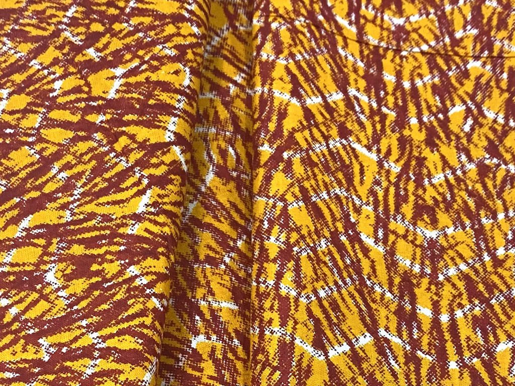 Mustard textile fabric