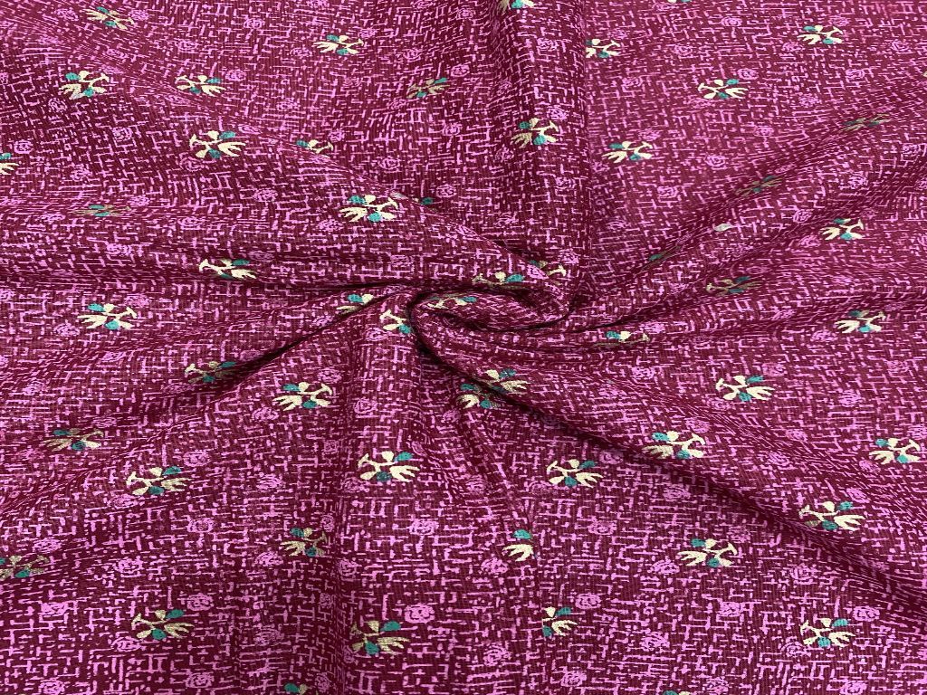 Pink textile fabric